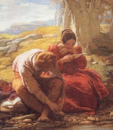 Mulready, William The Sonnet Spain oil painting art